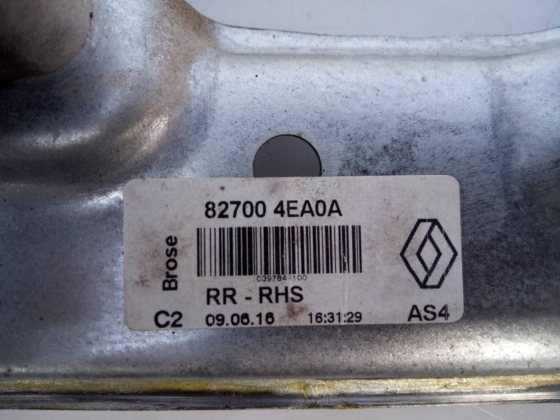 Recambio de elevalunas trasero derecho para renault kadjar limited referencia OEM IAM 827004EA0A  E1-A1-48-1