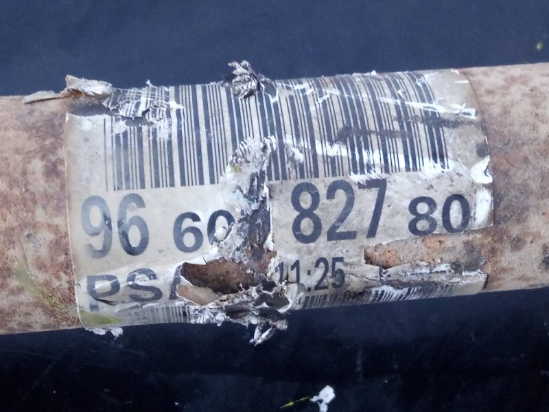 Recambio de transmision delantera izquierda para peugeot partner kasten confort l1 referencia OEM IAM 9660782780  P1-A6-21