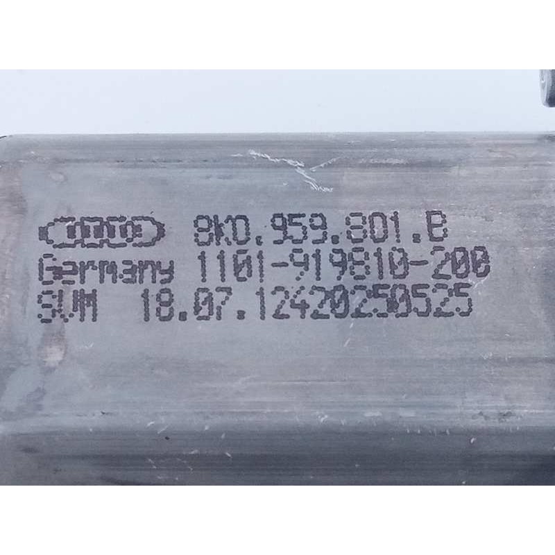 Recambio de motor elevalunas trasero izquierdo para audi q3 (8u) 2.0 tdi (130kw) ambiente quattro referencia OEM IAM 8K0959801B 