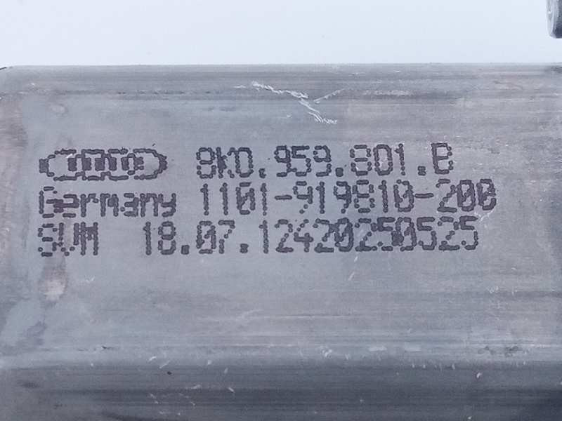 Recambio de motor elevalunas trasero izquierdo para audi q3 (8u) 2.0 tdi (130kw) ambiente quattro referencia OEM IAM 8K0959801B 