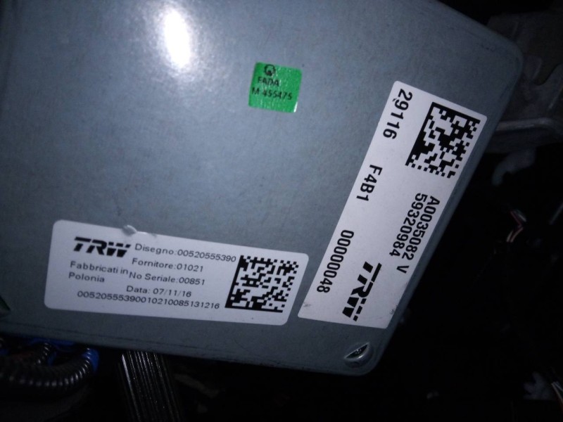 Recambio de columna direccion para jeep renegade sport 4x2 referencia OEM IAM 59320984  