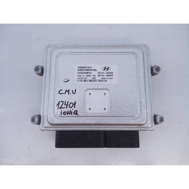 Recambio de centralita motor uce para hyundai ioniq hybrid referencia OEM IAM 3911003HK0 A2C3878990101 E3-A3-39-2