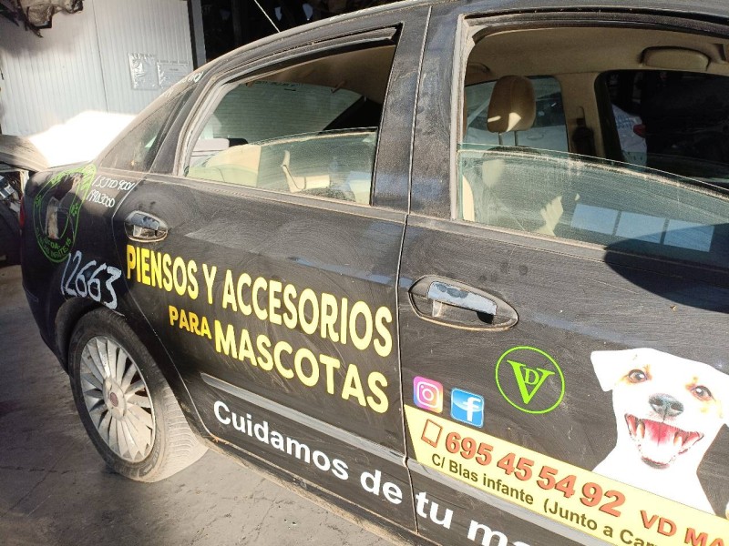 Recambio de puerta trasera derecha para fiat linea (110) 1.3 16v jtd cat referencia OEM IAM   