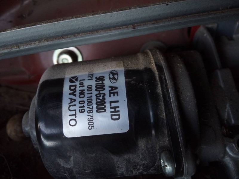 Recambio de motor limpia delantero para hyundai ioniq hybrid referencia OEM IAM 98100G2000  