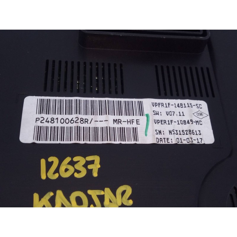 Recambio de cuadro instrumentos para renault kadjar zen referencia OEM IAM P248100628R 248100628R E2-A1-43-1