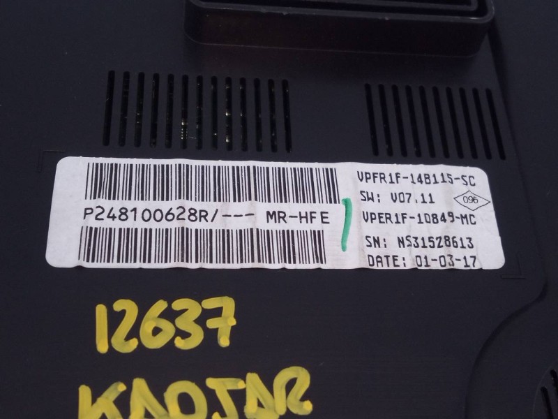 Recambio de cuadro instrumentos para renault kadjar zen referencia OEM IAM P248100628R 248100628R E2-A1-43-1