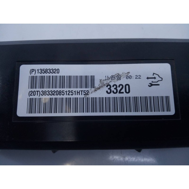 Recambio de modulo electronico para opel insignia berlina cosmo referencia OEM IAM 13583320  E3-A5-23-2