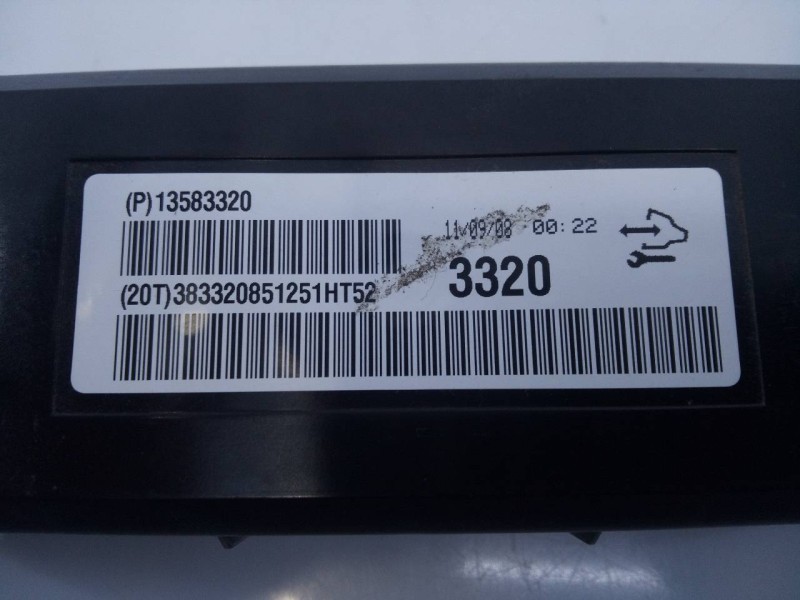 Recambio de modulo electronico para opel insignia berlina cosmo referencia OEM IAM 13583320  E3-A5-23-2