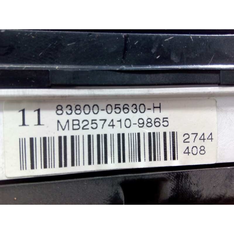 Recambio de cuadro instrumentos para toyota avensis berlina (t25) referencia OEM IAM 8380005630H  E2-B4-16-1