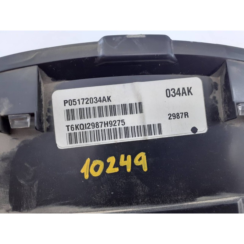 Recambio de cuadro instrumentos para jeep cherokee limited exclusive referencia OEM IAM P05172034AK  E3-B6-25-5