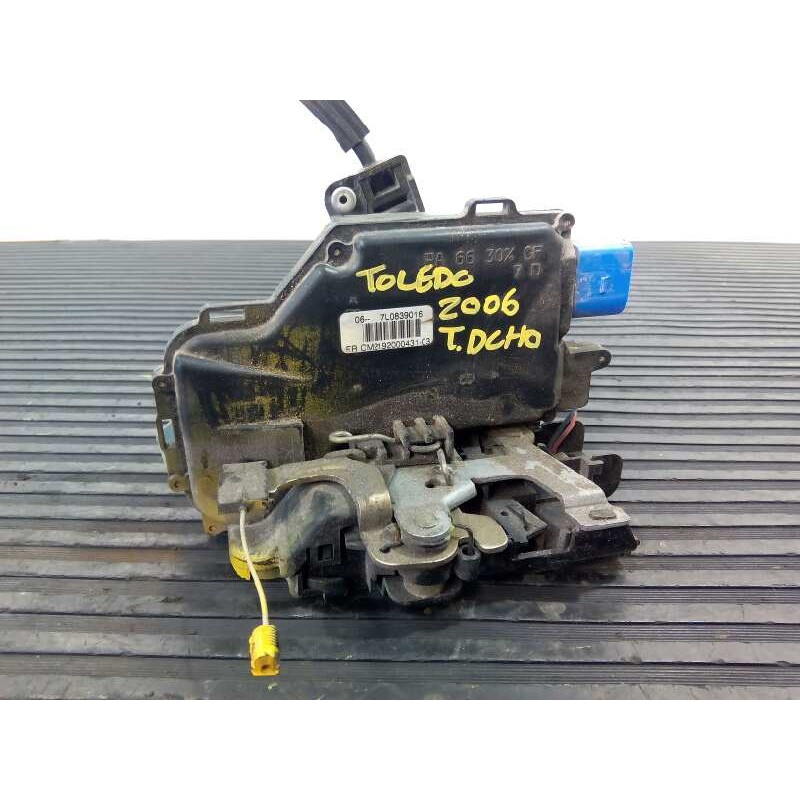 Recambio de cerradura puerta trasera derecha para seat toledo (5p2) referencia OEM IAM 7L0839016  E1-B6-52-2