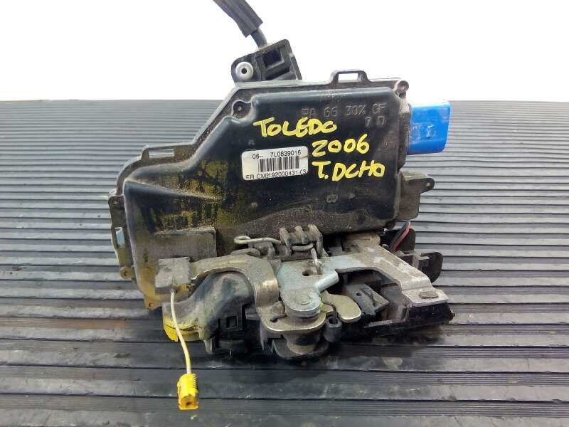 Recambio de cerradura puerta trasera derecha para seat toledo (5p2) referencia OEM IAM 7L0839016  E1-B6-52-2