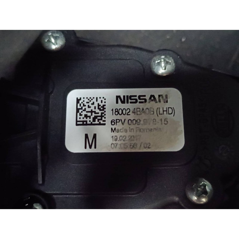Recambio de pedal acelerador para renault kadjar zen referencia OEM IAM 180024BA0B 6PV00897815 