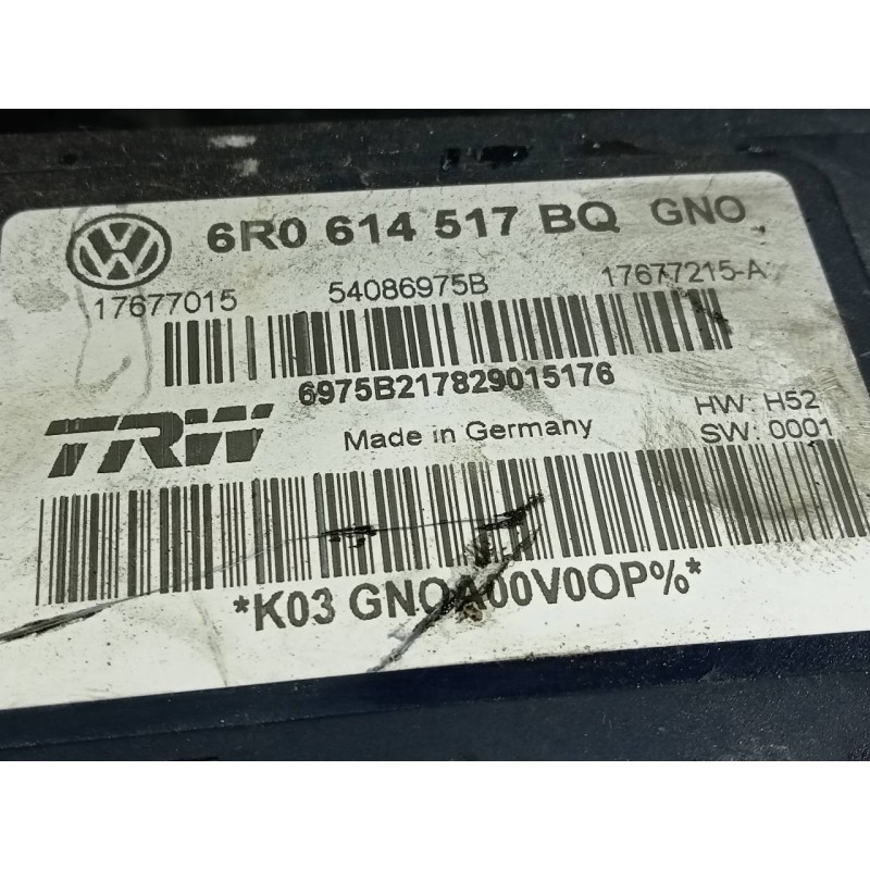 Recambio de abs para skoda rapid active referencia OEM IAM 6R0614517BQ  P3-B9-12-1