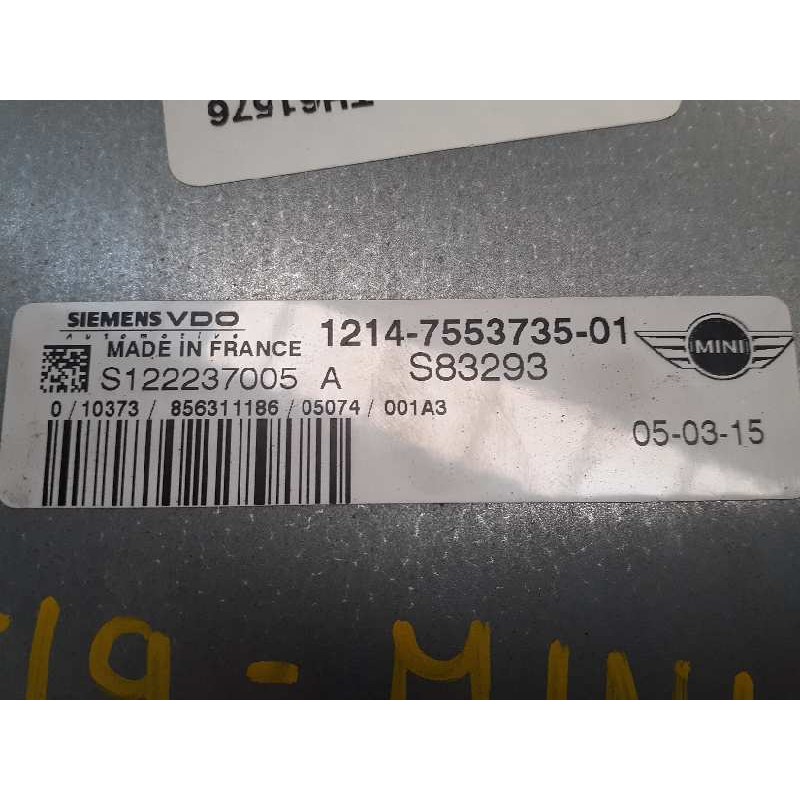 Recambio de centralita motor uce para bmw mini (r50,r53) cooper referencia OEM IAM 1214755373501 7553710 E3-A2-27-1