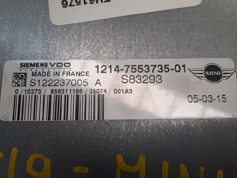 Recambio de centralita motor uce para bmw mini (r50,r53) cooper referencia OEM IAM 1214755373501 7553710 E3-A2-27-1