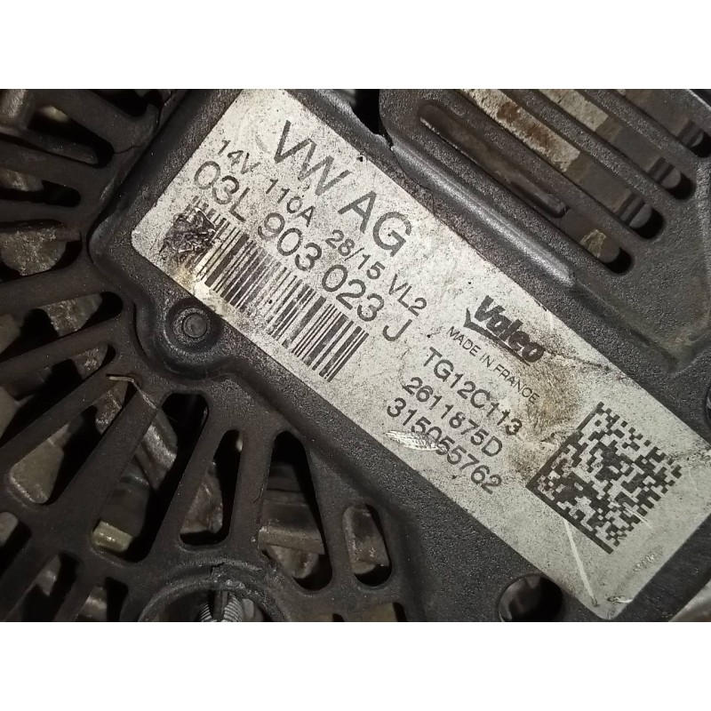 Recambio de alternador para skoda rapid active referencia OEM IAM   P3-B5-5-3