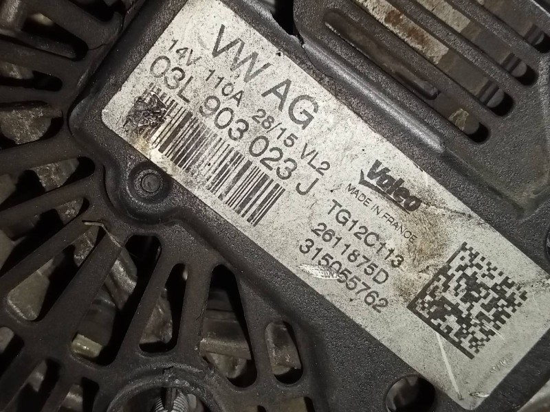 Recambio de alternador para skoda rapid active referencia OEM IAM   P3-B5-5-3