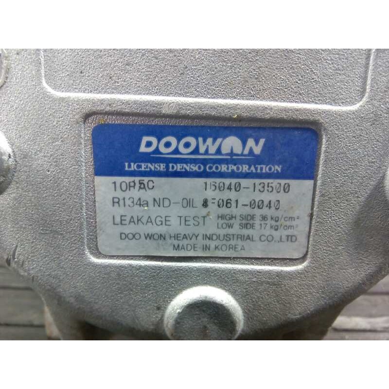Recambio de compresor aire acondicionado para hyundai elantra (xd) 1.6 comfort (4-ptas.) referencia OEM IAM 1604013500  P3-A1-18