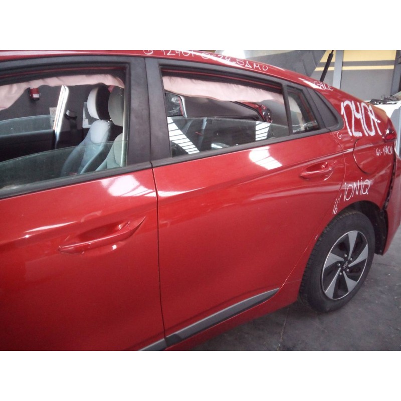 Recambio de puerta trasera izquierda para hyundai ioniq hybrid referencia OEM IAM   