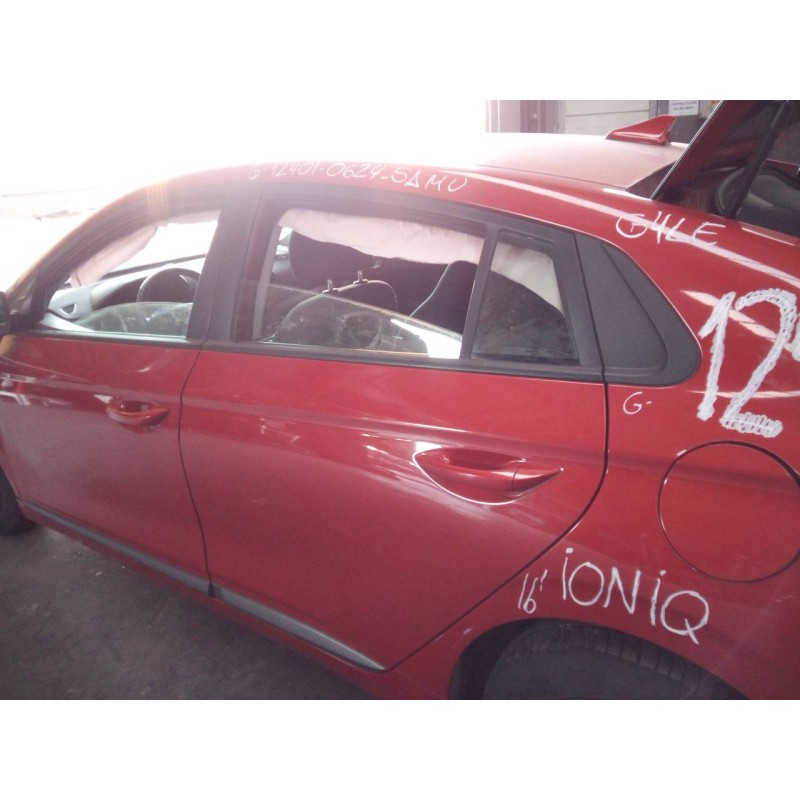 Recambio de puerta trasera izquierda para hyundai ioniq hybrid referencia OEM IAM   