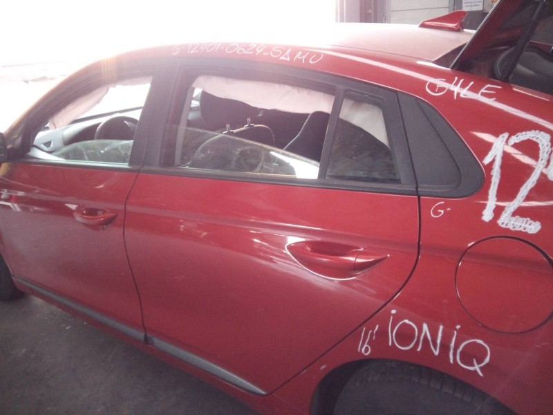 Recambio de puerta trasera izquierda para hyundai ioniq hybrid referencia OEM IAM   