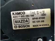 Recambio de motor limpia trasero para mazda 3 berlina (bk) 1.6 crdt active referencia OEM IAM BP4K67450  E2-A2-39-1 2