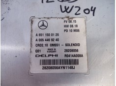 Recambio de centralita motor uce para mercedes-benz clase c (w204) lim. c 200 cdi referencia OEM IAM A6511500126 A0054469240 E3- 2