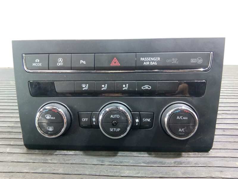 Recambio de mando climatizador para seat leon st (5f8) reference referencia OEM IAM 5F0907044F  E2-A1-21-2