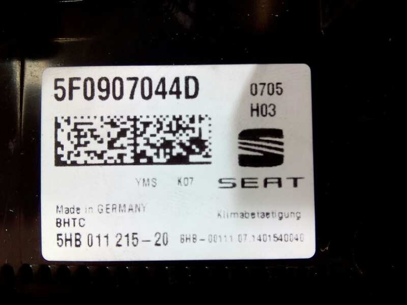 Recambio de mando climatizador para seat leon st (5f8) reference referencia OEM IAM 5F0907044F  E2-A1-21-2