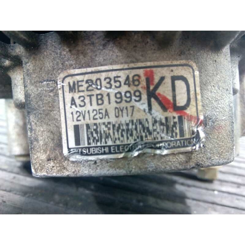 Recambio de alternador para mitsubishi montero (v60/v70) 3.2 di-d boss (3-ptas.) referencia OEM IAM ME203546 A3TB1999 P3-A5-2-1