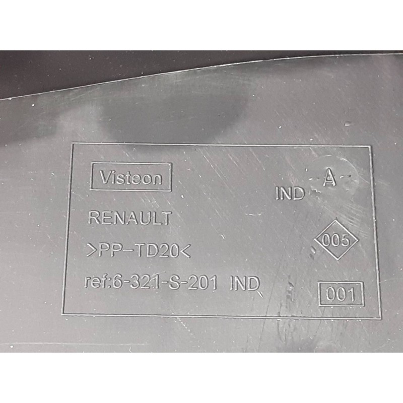 Recambio de salpicadero para renault master kipper l2h1 3,5t referencia OEM IAM 681000035R  P2-B4-20