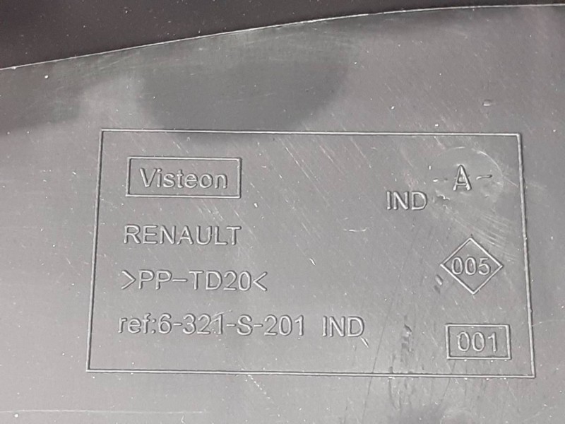 Recambio de salpicadero para renault master kipper l2h1 3,5t referencia OEM IAM 681000035R  P2-B4-20