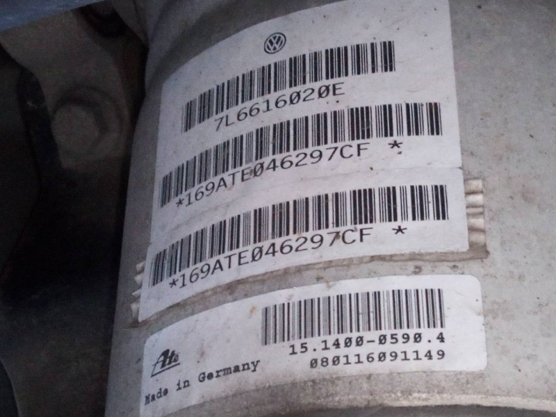 Recambio de amortiguador trasero derecho para volkswagen touareg (7l6) tdi v6 +motion referencia OEM IAM 7L6616020E  