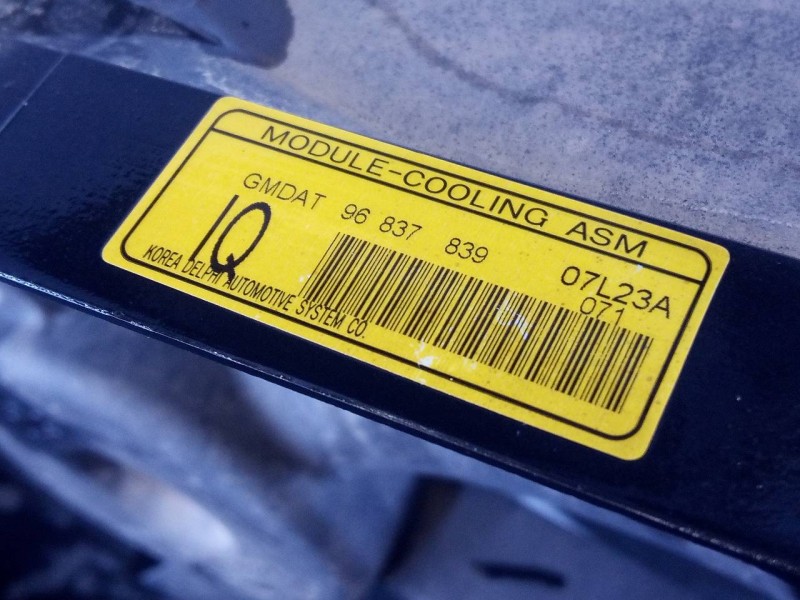 Recambio de electroventilador para opel antara cosmo 4x4 referencia OEM IAM 96837839  P2-B8-12