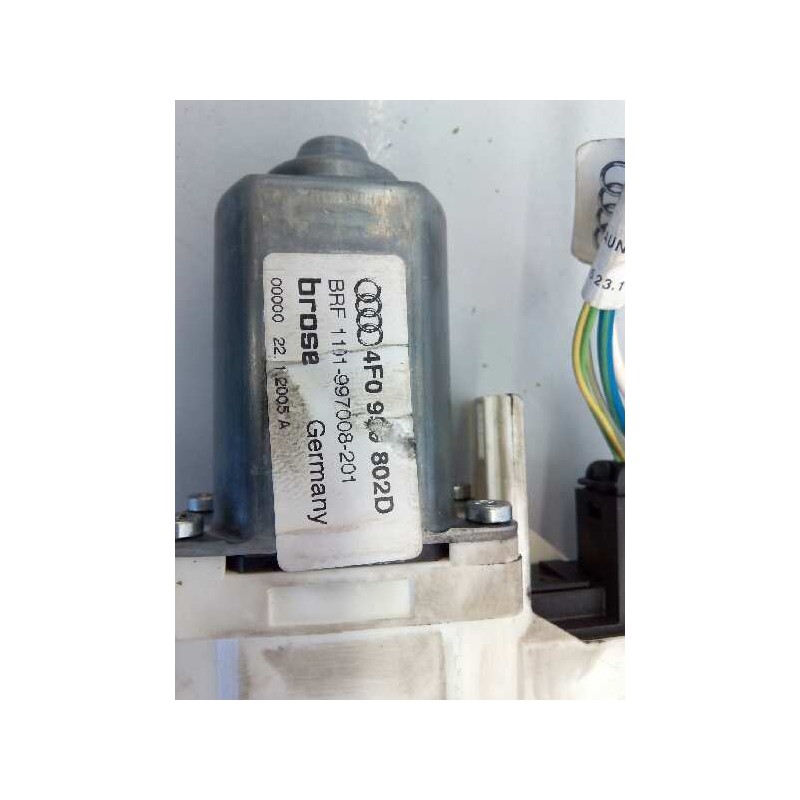 Recambio de motor elevalunas delantero derecho para audi a6 berlina (4f2) 2.0 tdi referencia OEM IAM 4F0959802D  E1-A5-47-2