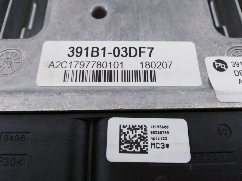 Recambio de centralita motor uce para kia niro drive plug-in hybrid referencia OEM IAM 391A503DF7 A2C1366930101 E3-A3-40-4