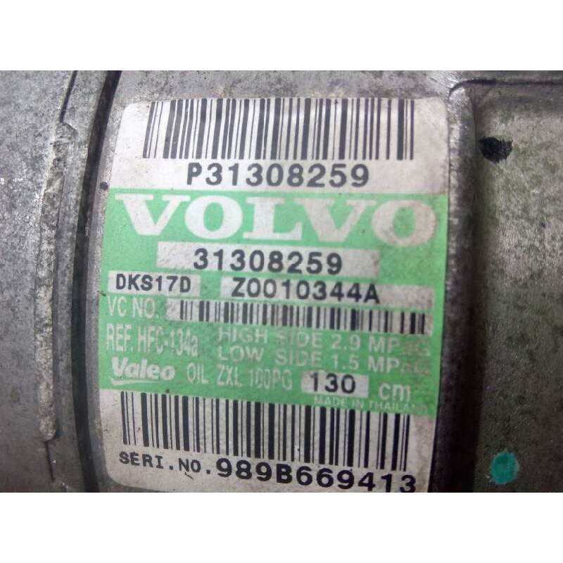 Recambio de compresor aire acondicionado para volvo xc70 d5 awd kinetic (136kw) referencia OEM IAM 31308259 Z0010344A P3-A1-17-1