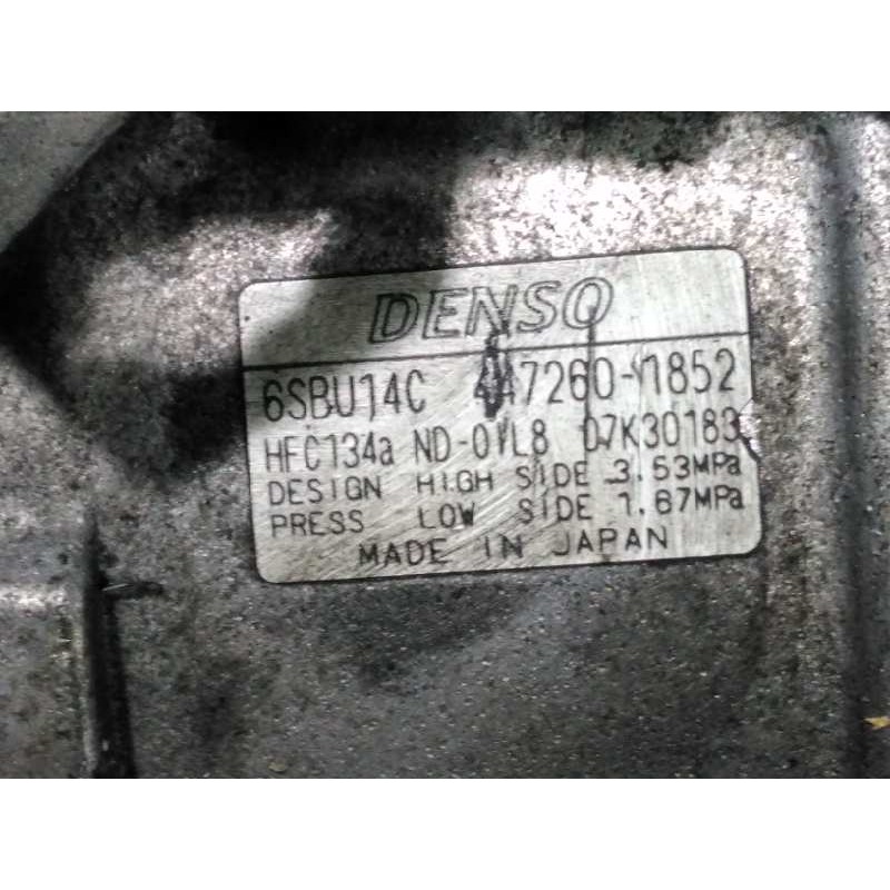 Recambio de compresor aire acondicionado para bmw serie 3 berlina (e90) 318d referencia OEM IAM 4472601852 SB4550741 P3-B2-8-2