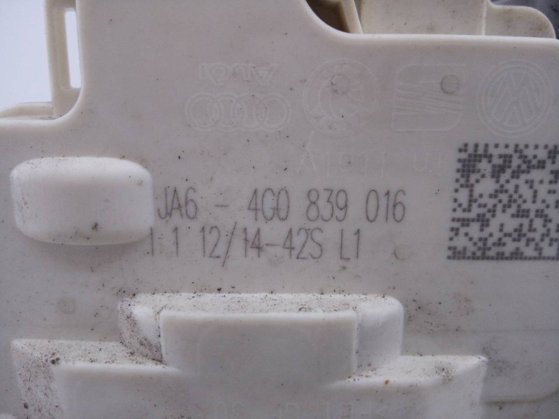 Recambio de cerradura puerta trasera derecha para audi a6 avant (4g5) 3.0 tdi quattro referencia OEM IAM 4G0839016  E1-A5-35-1