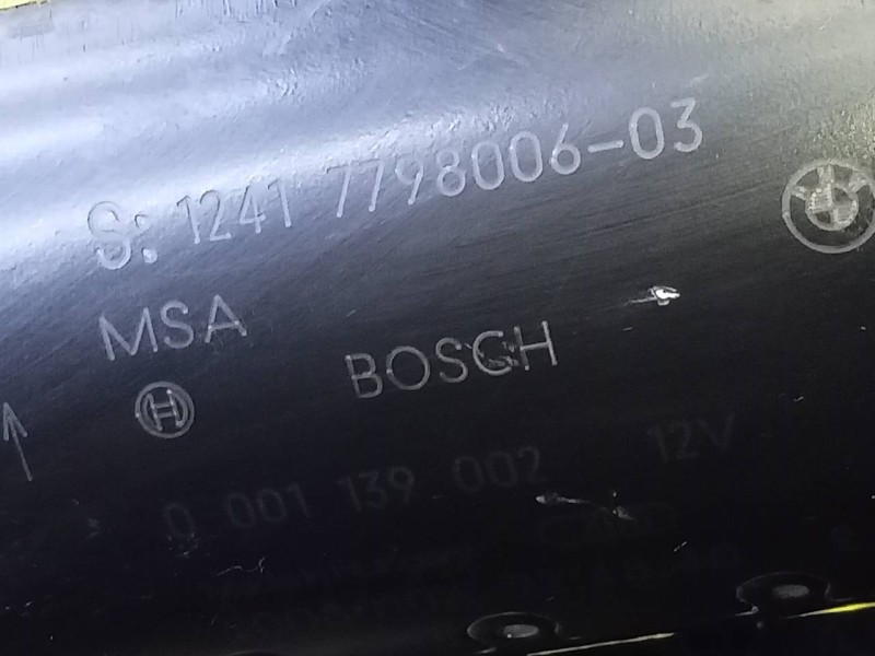 Recambio de motor arranque para bmw serie 1 berlina (e81/e87) 118d referencia OEM IAM 1241779800603 0001139002 P3-A7-13-1