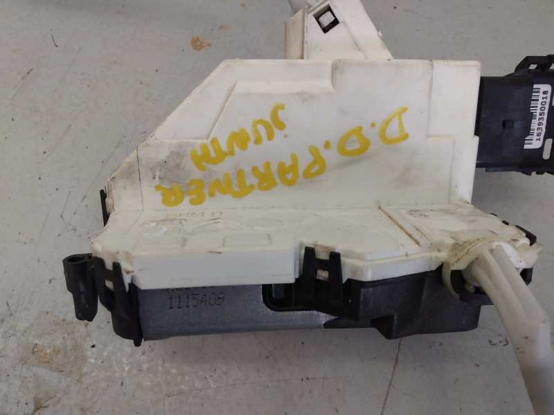 Recambio de cerradura puerta delantera derecha para peugeot partner kombi referencia OEM IAM 1639350018  E1-A4-47-1