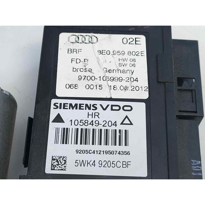 Recambio de motor elevalunas trasero derecho para seat exeo st (3r5)(2009>) style referencia OEM IAM 8E0959802E 0130821766 E1-B6