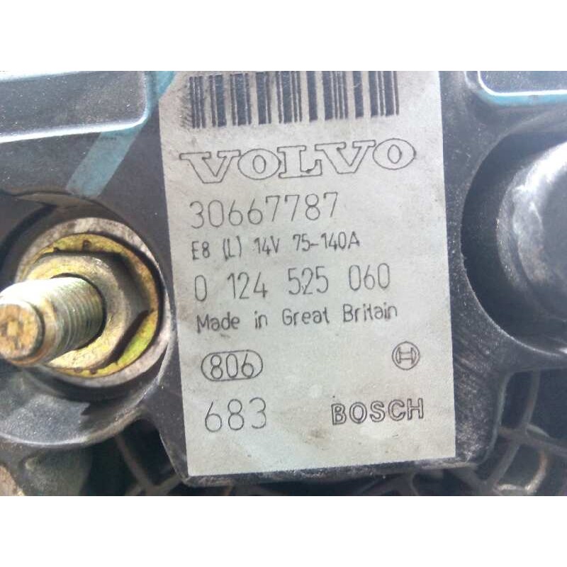 Recambio de alternador para volvo s60 berlina 2.4 d kinetic (120kw) referencia OEM IAM 30667787 0124525060 P3-A5-10-1
