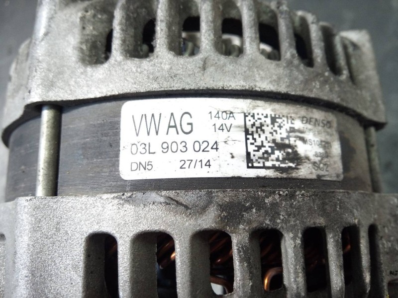 Recambio de alternador para volkswagen tiguan (5n2) r-line bluemotion referencia OEM IAM 03L903024  P3-B6-4-4