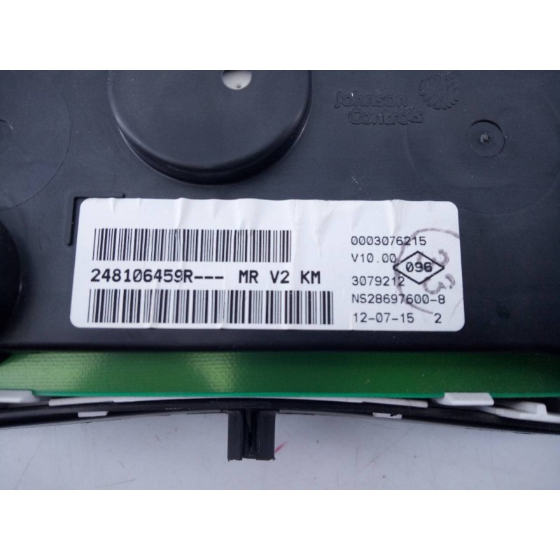 Recambio de cuadro instrumentos para dacia duster ambience 4x2 referencia OEM IAM 248106359R  E2-A1-10-1