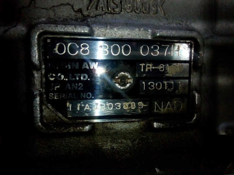 Recambio de caja cambios para porsche cayenne (typ 92aa) diesel referencia OEM IAM NDA 0C8300037H M1-A1-46