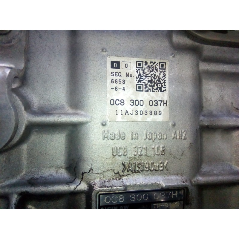 Recambio de caja cambios para porsche cayenne (typ 92aa) diesel referencia OEM IAM NDA 0C8300037H M1-A1-46