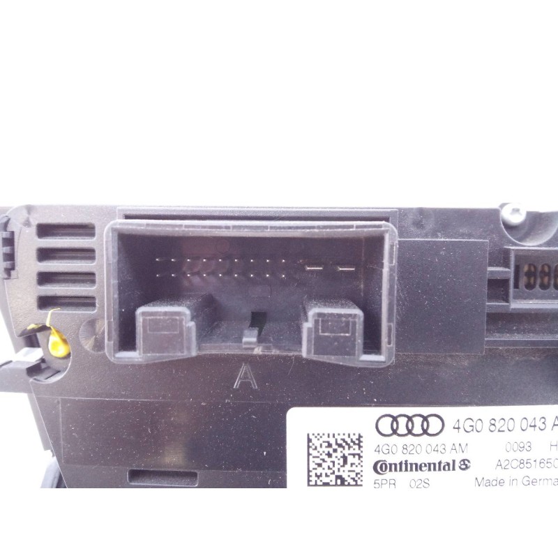 Recambio de mando climatizador para audi a6 avant (4g5) 3.0 tdi quattro referencia OEM IAM 4G0820043AM  E2-A1-29-3