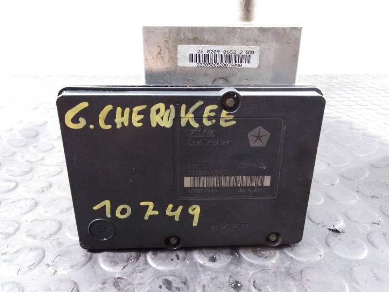 Recambio de abs para jeep gr. cherokee (wh) 3.0 crd limited referencia OEM IAM P52089351AF 25092543033 P3-A8-10-3